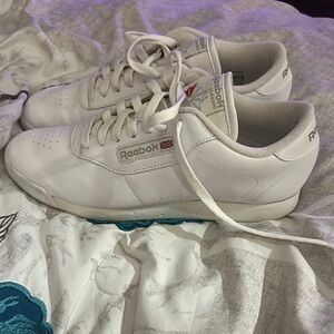 Reebok Classic White Leather Sneakers